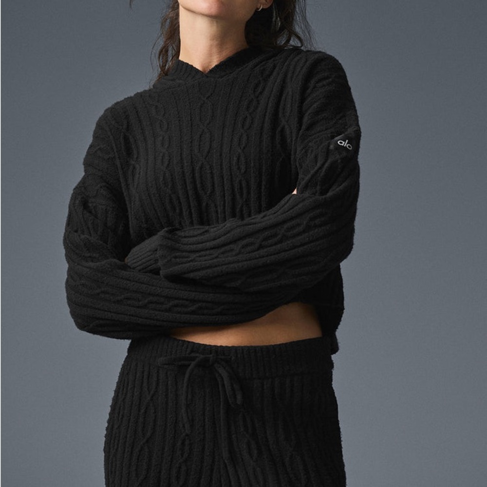 NEW ALO Yoga Cable Knit Winter Bliss